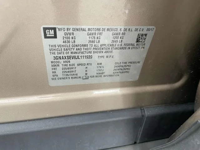 2018 Chevrolet Equinox LT